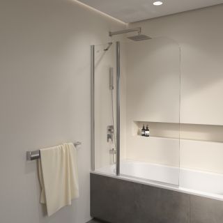 Шторка на ванну RGW SC-011 351101110-11 100см хром